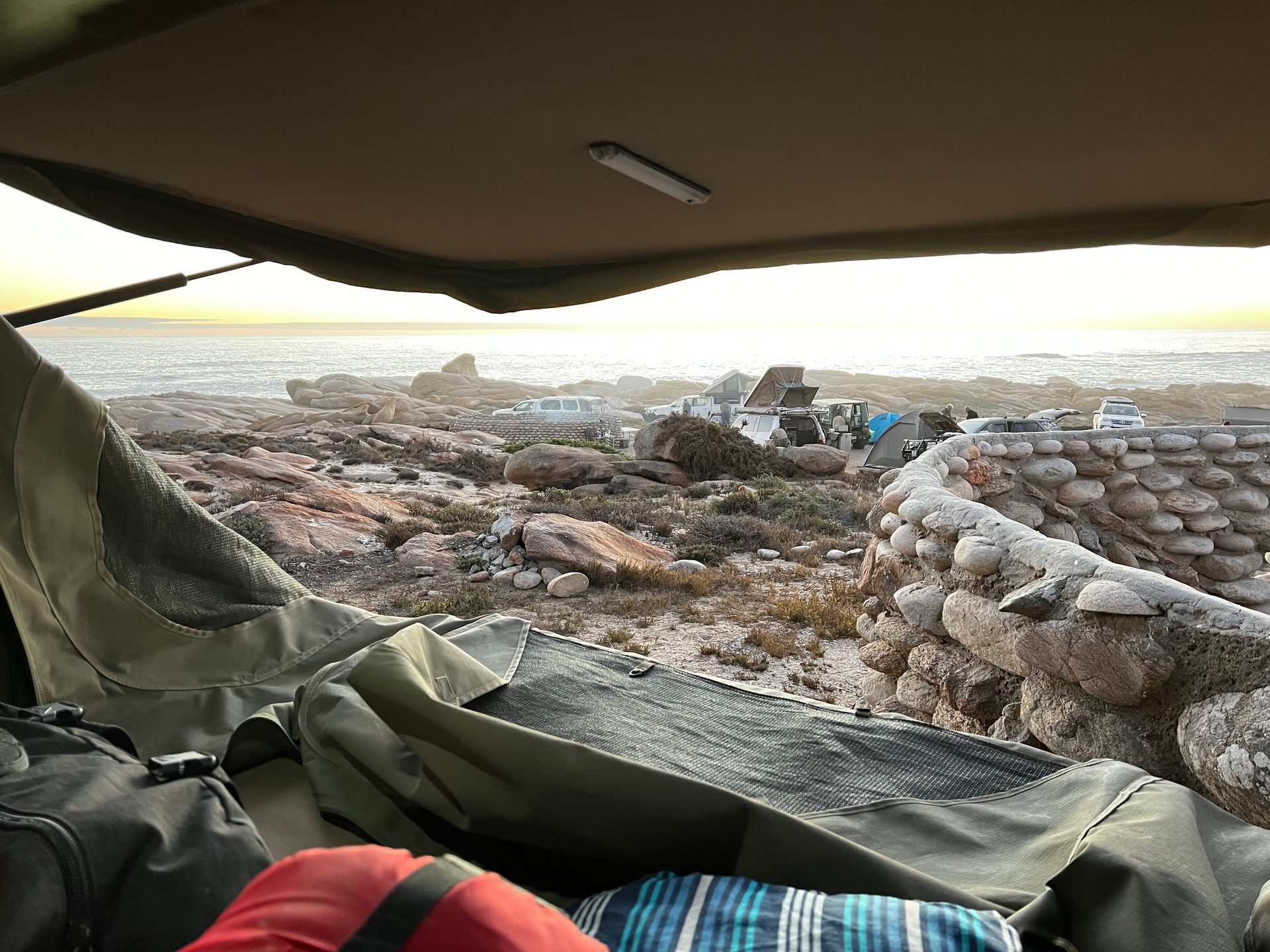The first Namaqua National Park camp from the back of Sarabi