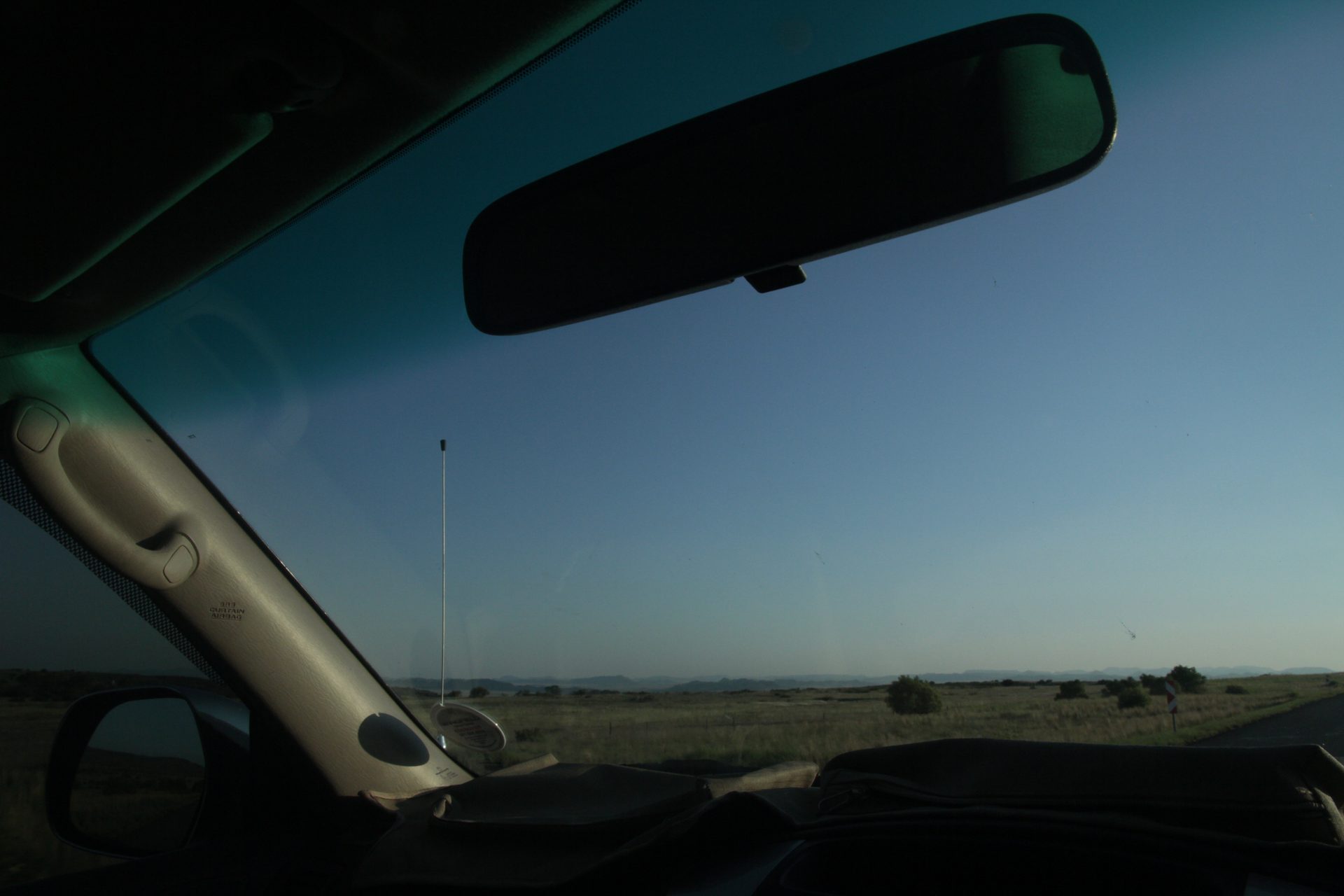 Pushing through the last few hundred kilometres — Joburg not far off now