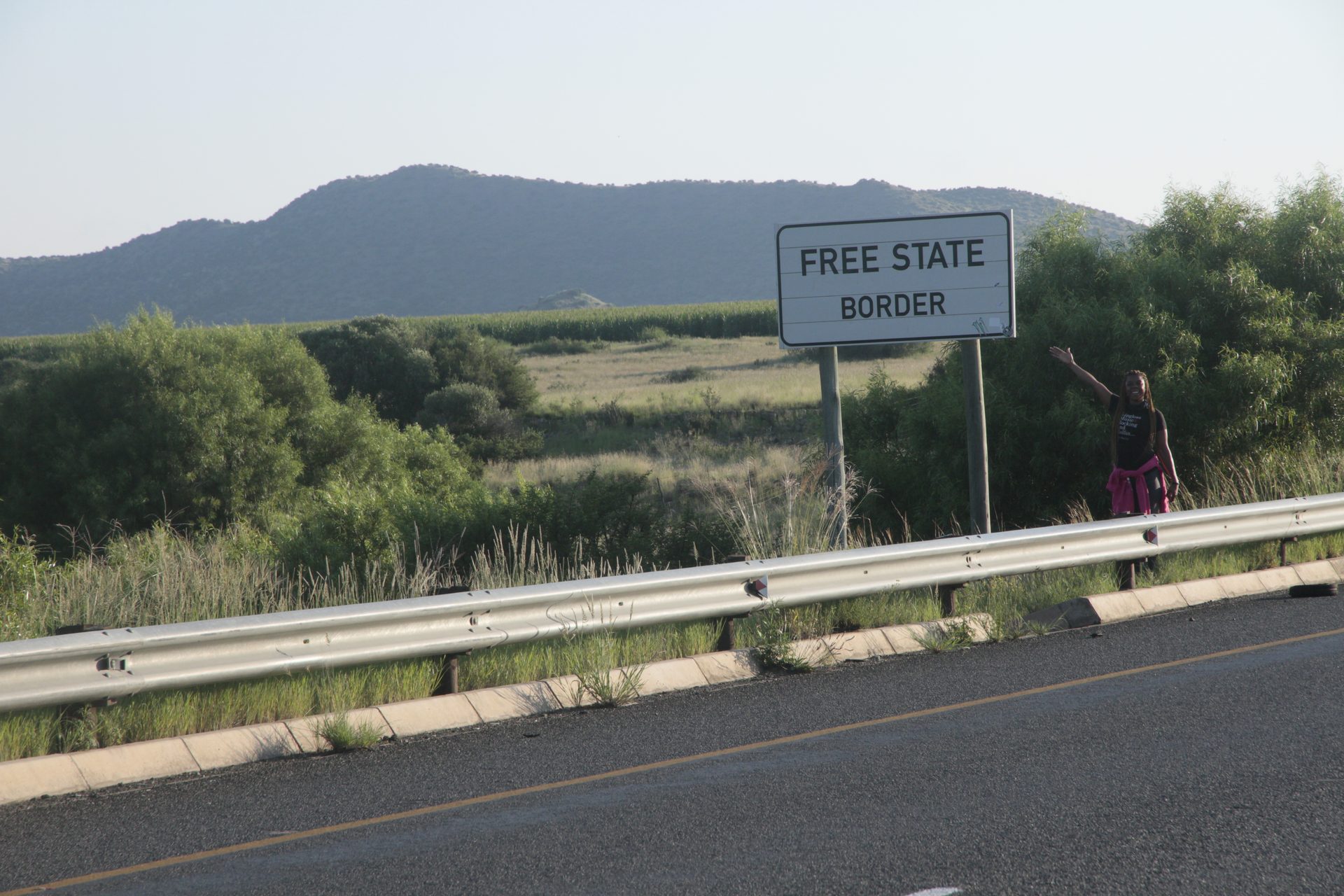 Still moving — the kind of pace you keep when you can smell the destination