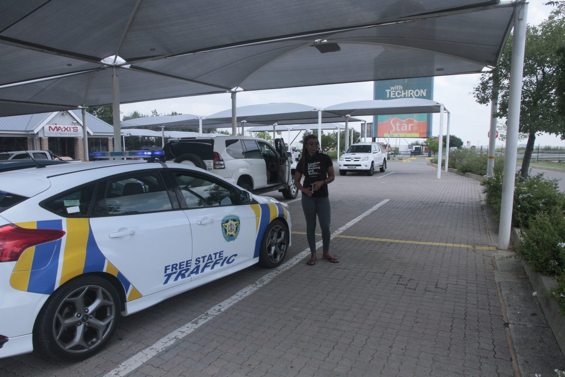 Sarabi coming out of Front Runner Johannesburg — kitted properly for the first time