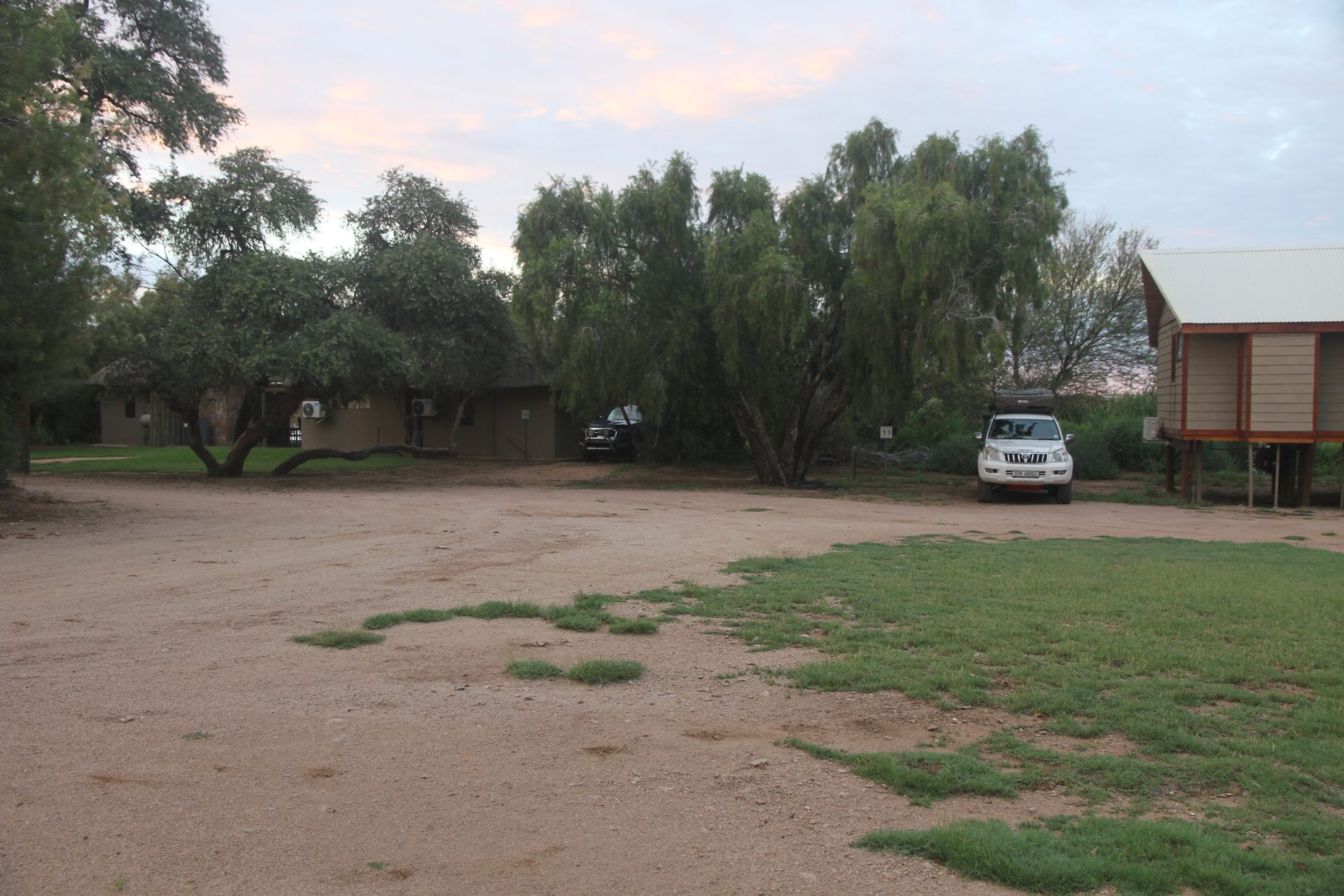 Morning at Khamkirri — the Northern Cape light doing what it does before the day gets properly started