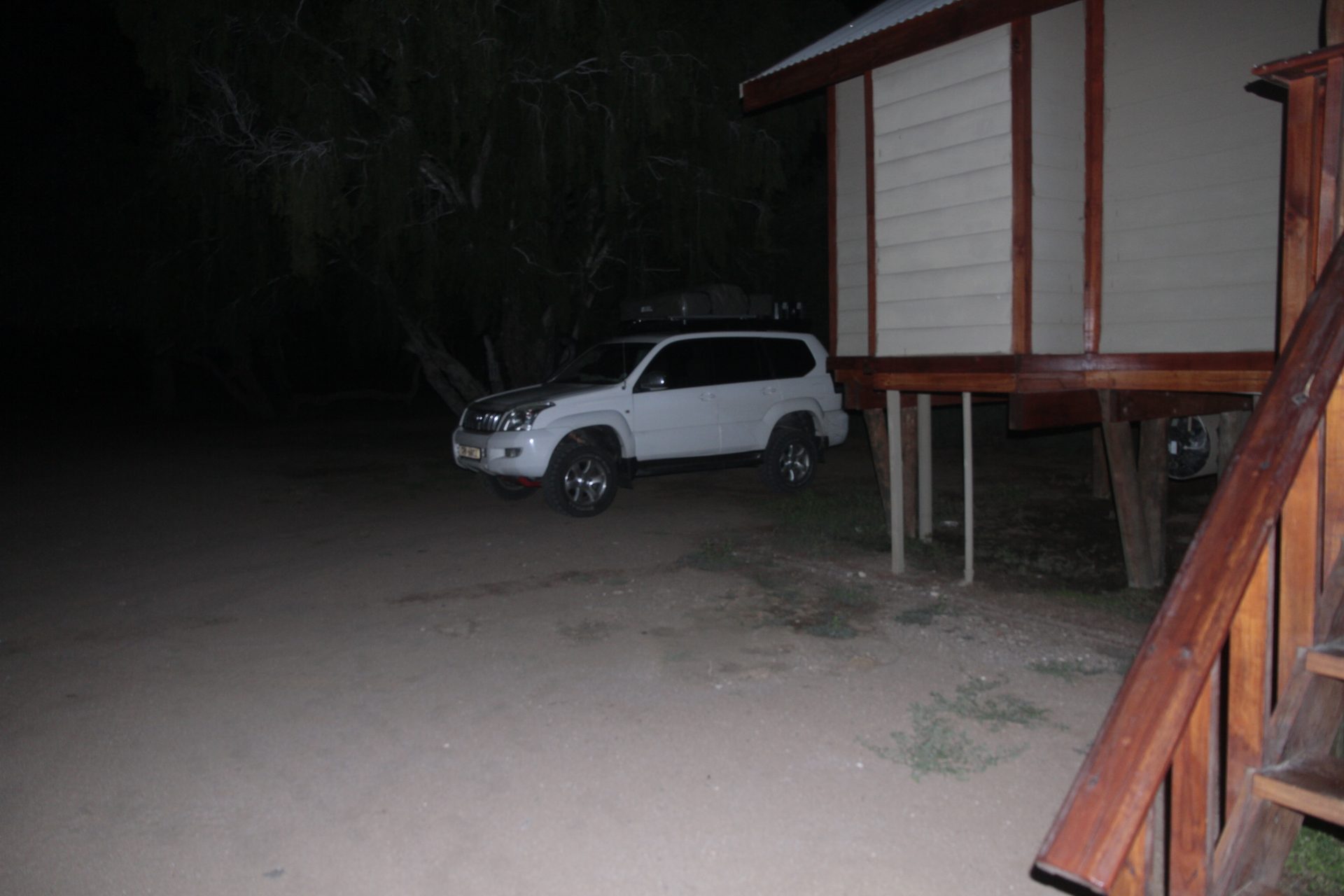 First light at Khamkirri — arriving at 2:34am means the morning feels like it belongs entirely to you