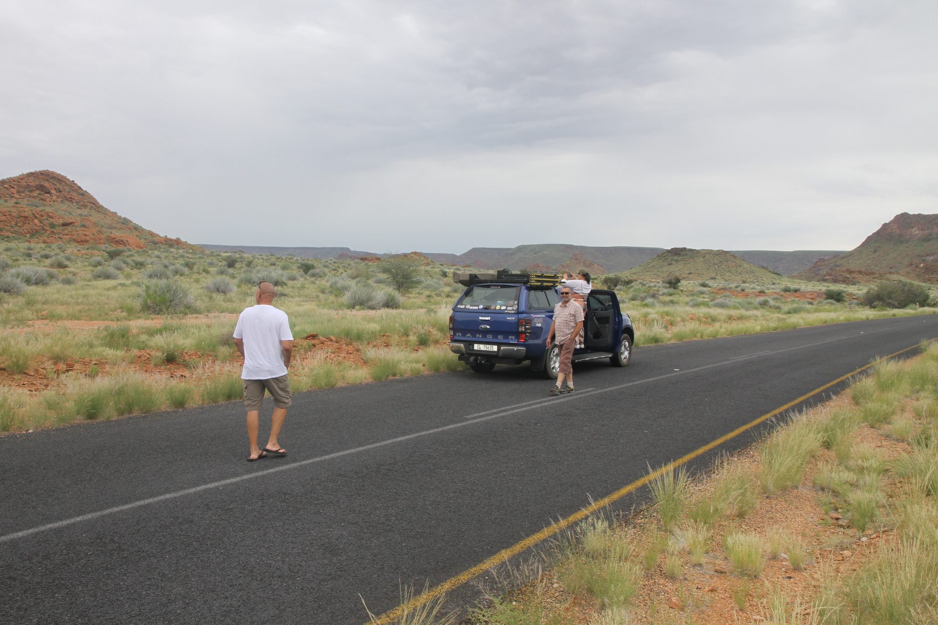 The road into Riemvasmaak — the Northern Cape showing what it can do when you leave the tar behind