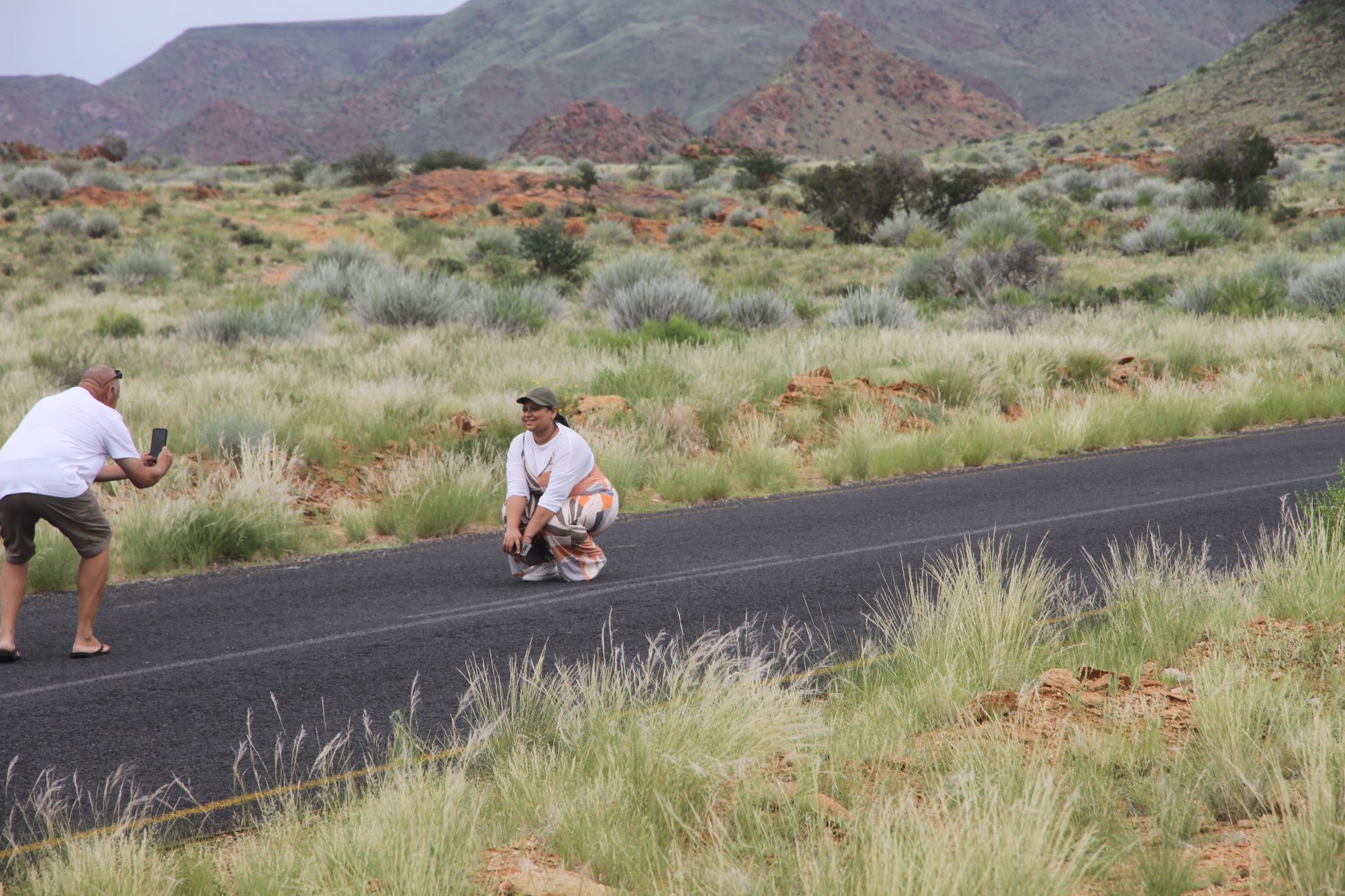 The mountains pressing in — the climbs and descents on this pass are something else entirely