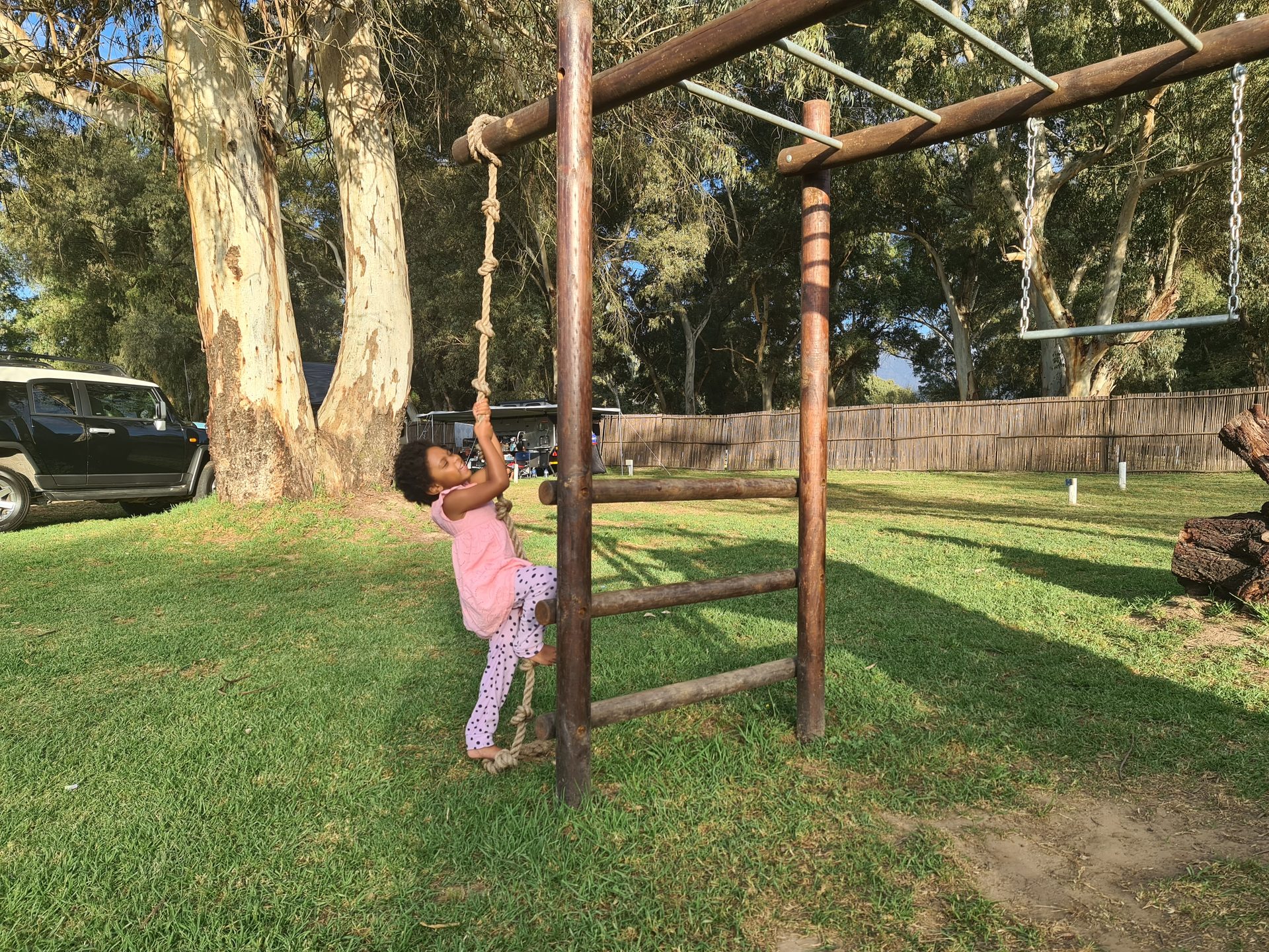 A quiet afternoon at the playground