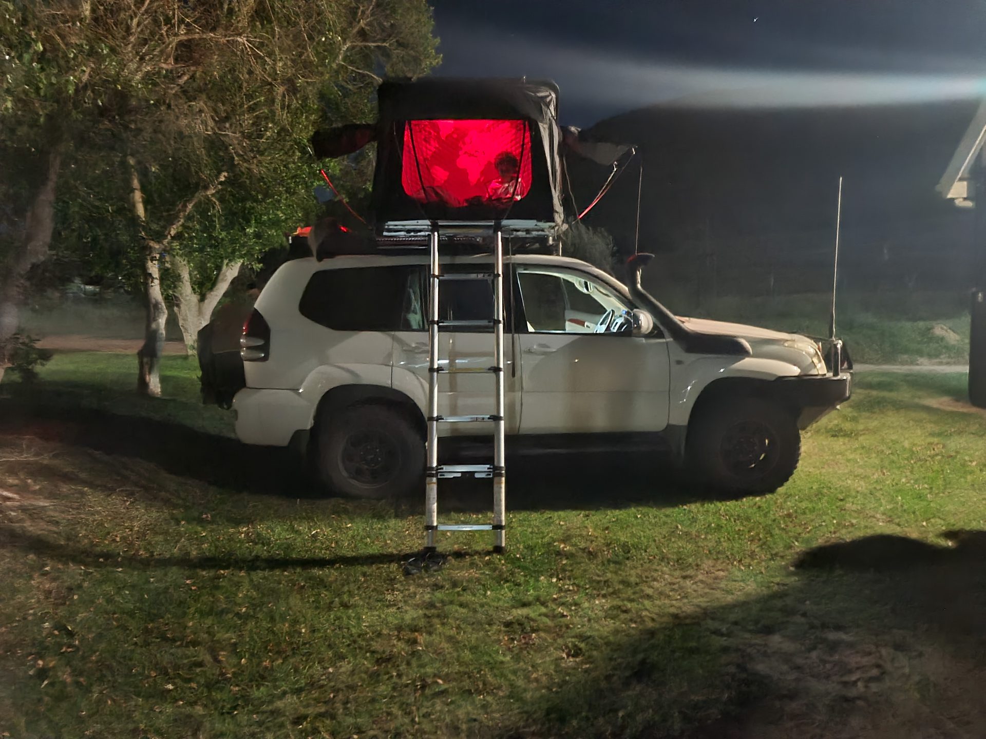 Camp set up at Rondeberg Resort